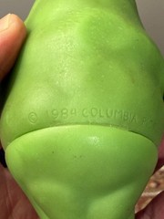 Vintage 1984 The Real Ghostbusters Slimer Green Ghost Action Figure