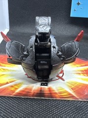 Bakugan Pyro Dragonoid Black Steel Darkus 620G BakuSteel RARE