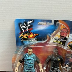 DUDLEY BOYZ WRESTLING FIGURE SET WRESTLEMANIA 2000 LADDER MATCH ON CARD RARE
