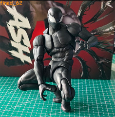Whale Works WW03E ASH Black Skin Special Version 1/12 Male Action Figure Body