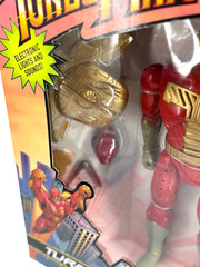 VT 1996 Talking Turbo Man Jingle All The Way Action Figure Tiger Electronics NIB
