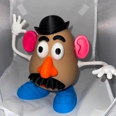 Toy Story Custom Replica Mr. & Mrs. Potato Head 3D Printed Bundle Removable Part