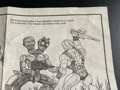 1985 Modulok The Horde She-Ra Masters of the Universe Instruction Manual Mattel