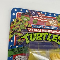 Raph The Green Teen Beret TMNT Mutant Military 1991 Playmates Figure NEW SEALED