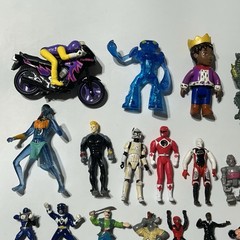 Mixed Assorted Lot Nostalgia Figures Toys Movies Comics Cartoons Kids Variety