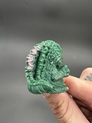 SD Godzilla Finger Puppet Chibi Marukoshi Yutaka Sofubi