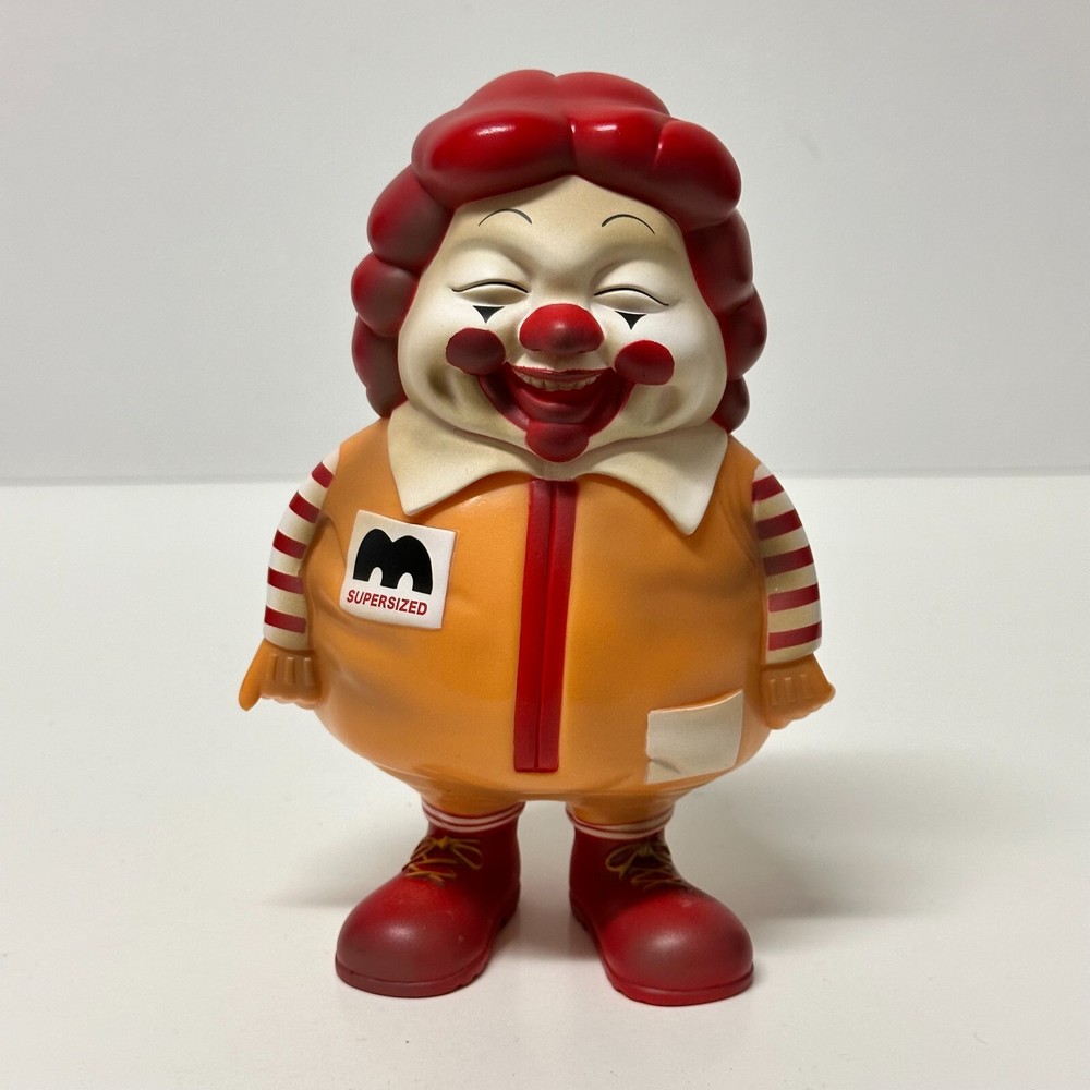 MC Supersized Sofubi Figure Vintage by Secret base x Ron English SIGNED