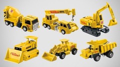 HASBRO TRANSFORMERS X TONKA Yellow Black DEVASTATOR Tonkanator 2022 New Set