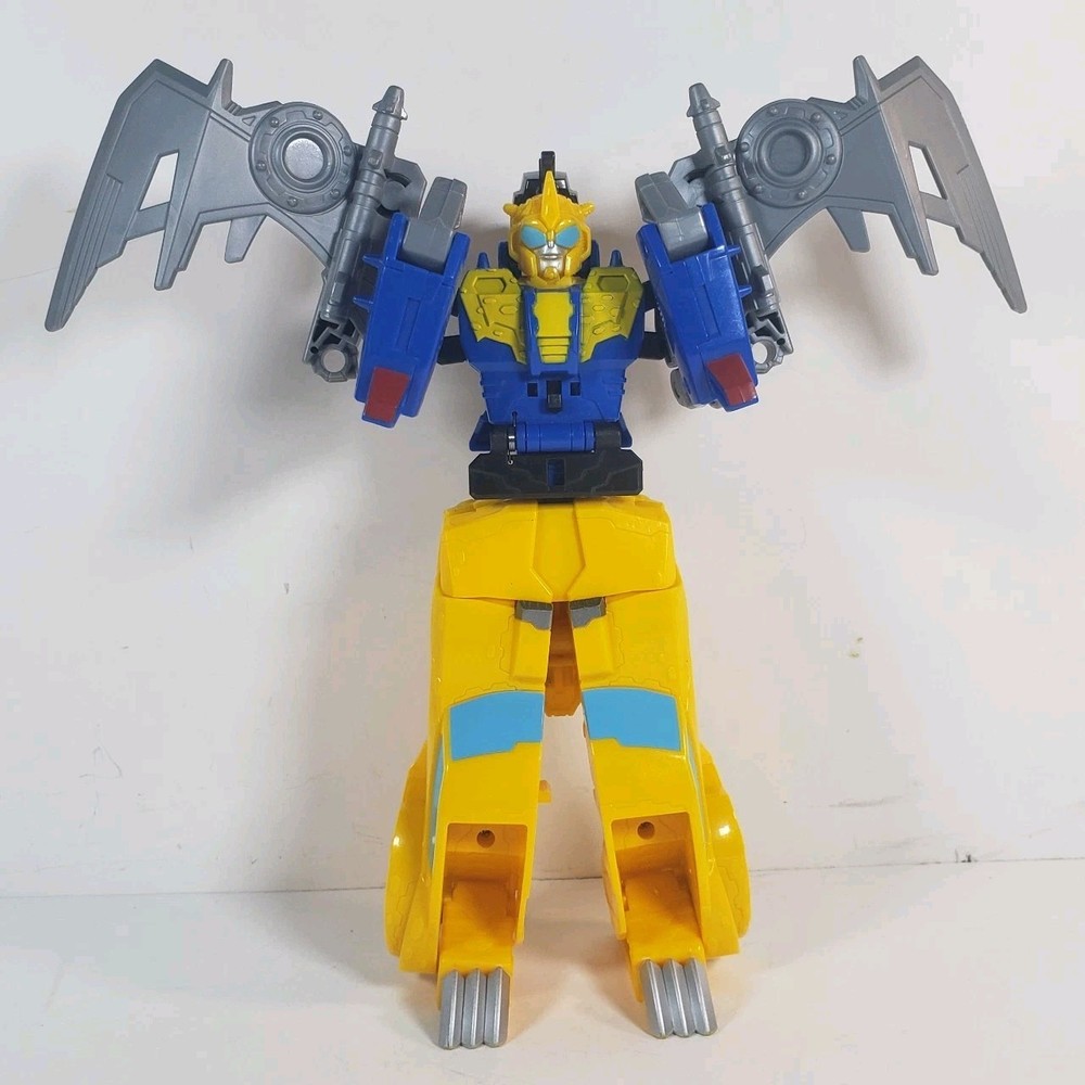 Transformers Bumblebee Cyberverse Bumbleswoop & Dinobot Swoop INCOMPLETE (XX55)