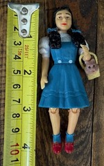 The Wizard of Oz Vintage 50th Anniversary 1988 Figure Poseable Dorothy and Toto