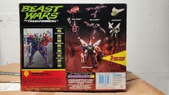 Transformers Beast Wars Tripredacus NEW Sealed 1997 Ram Horn Sea Clamp Cicadacon