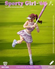 LT005: Crazy Figure 1/12 Sport Girl Clothed Action Figure – YOYO