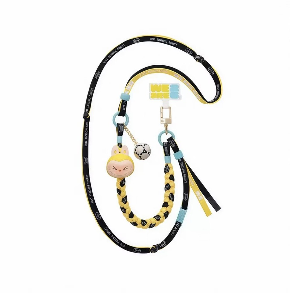 Authentic The Monste Fifa Series Lanyard Confirmed Blind Box Gift New