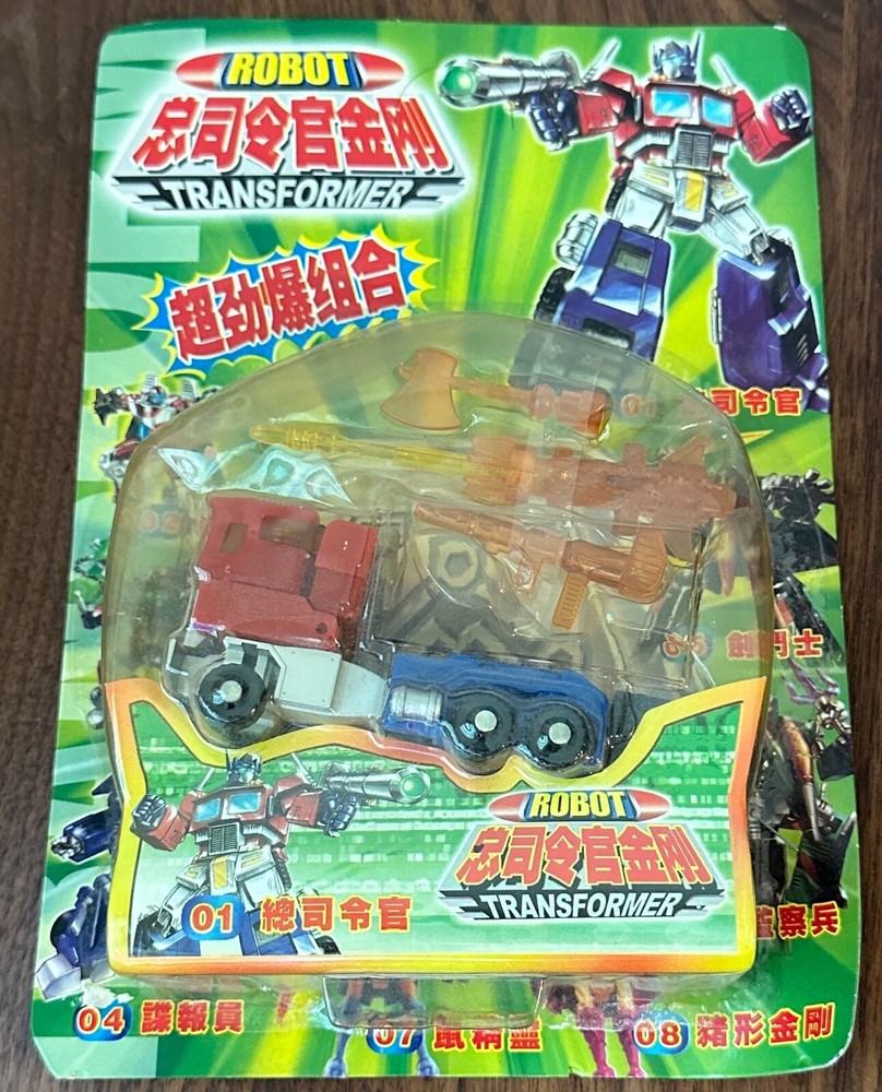 Robot Transformable KO Figure Transform to Truck 01 Robot China New Vintage TF