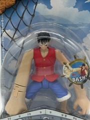 2006 One Piece Power Punch Luffy Action Figure Mattel 4Kids Sealed Anime Toy