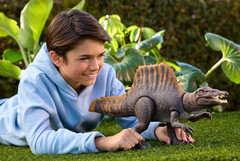 Jurassic World Rebirth Tail Thrasher Spinosaurus Action Figure, Dinosaur Toy