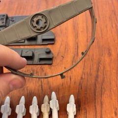 Vintage 1984 GI Joe ARAH Killer Whale Hovercraft Parts Lot!