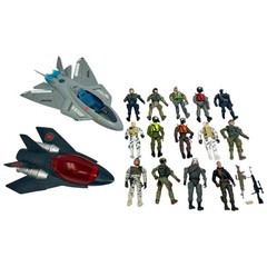 Lanard Top Gun Lot Full Throttle Jet Fighter 14 Action Figures 2020 Walmart