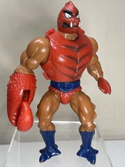 Early 1980’s He-Man MOTU Action Figure Lot Of 5 Figures Skeletor Clawful Man E F