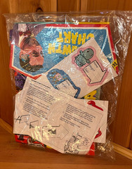 Vintage 1988 Pee Wee Herman Growth Chart Show TV Movie Promo Rare Sealed NEW NOS