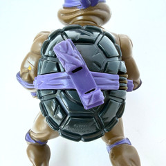 1990 TMNT Donatello w/Storage Shell includes card back and accessories preowned