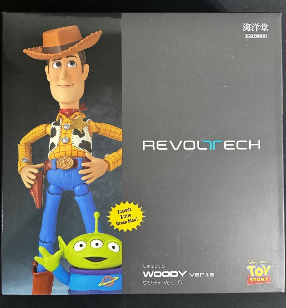 Revoltech Toy Story Woody Ver 1.5 Action Figure (Authentic)