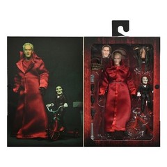 Saw Enigmista John Kramer Action Figure Ultimate Billy The Puppet Tricycle NECA