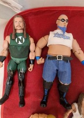 ECW Figure Lot BWO – New Jack RVD Shane Douglas BWO Francine wrestling figure