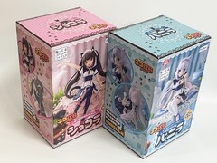 Nekopara Chocola Vanilla Figure Set FuRyu Noodle Stopper Japan Official 2pcs