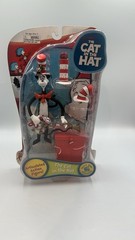 2003 Play Along Dr Seuss Cat in the Hat Articulated Action Figure Movie NIP