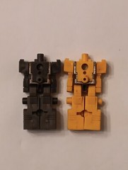 Vintage Takara Robotech Yellow And Gray Blockman 1984 Japan