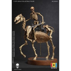 HIPLAY 101TOYS Skeleton Movable Horse Series Three Person Set 1/12 Action Figure