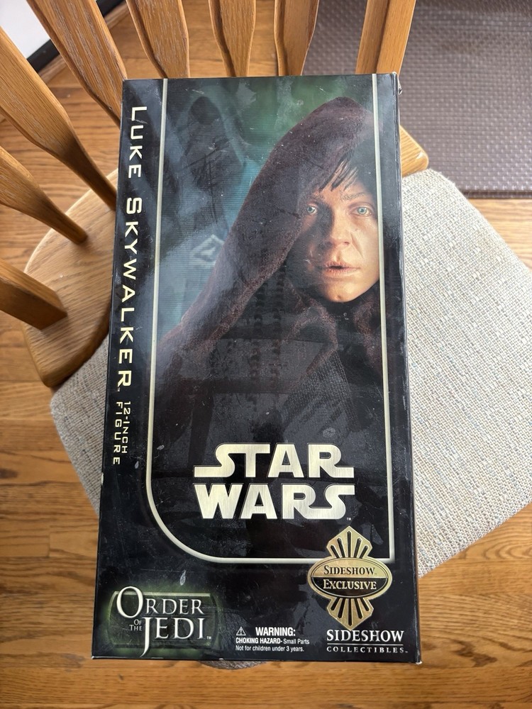 LUKE SKYWALKER ORDER OF THE JEDI STAR WARS 12″ ACTION FIGURE SIDESHOW EXCLUSIVE