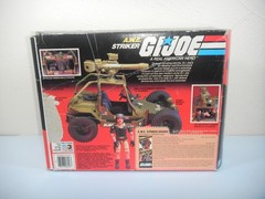 100% Complete 1985 AWE Striker & Crankcase in Box Vintage G.I. GI Joe 3.75 ARAH