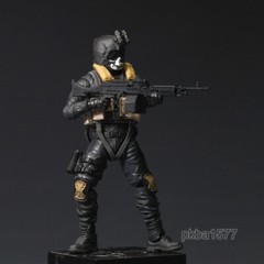 Premium 1/18 Head Sculpt Body Armor Weapon Gun Helmet Model 3.75″ Action Figure