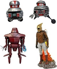 Disney Select Classic: V.I.N.Cent, B.O.B., Maximilian, & Rocketeer Figure Set