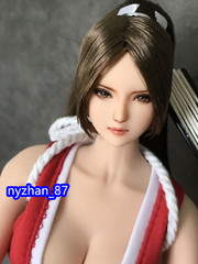 Obitsu 1/6 Female Game Girl Tongue Out Head Sculpt Fit 12” PH UD LD Figure Doll