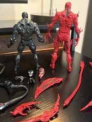 Marvel Legends Venom Let There Be Carnage Used Action Figure Lot Tom Hardy Woody