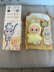 Authentic Pop Mart Labubu Pin for Love “F” Letter US SELLER