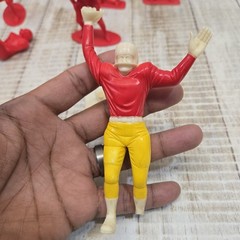 1969 Marx Pro Bowl Live Action Football Players 4″ Plastic Figures Lot Of 20 HTF
