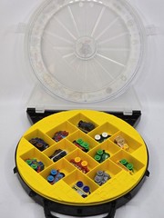 Thomas the Tank Engine DC Super Friends 2 Mini Carrying Case 45 Superhero Trains