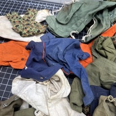 AS-IS Hasbro 12” GI JOE 1960’s – 70’s Jumpsuit Clothes Lot – Adventure Team C4