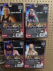 WWE Elite Saturday Nights Main Event Complete Set of 4, (Series 1) *IN HAND*