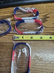 Evel Knievel Day ‘3’ 2006 & ‘1’ 2007 Official Silicone Bracelets Sealed $49.00