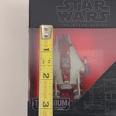 Star Wars Black Series Titanium A-Wing Vehicle 3″ Figure 20 Hasbro 2015 New