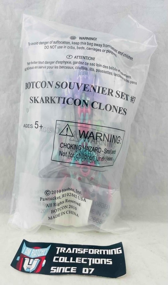 Transformers TFCC 2010 Botcon Exclusive Sharkticon Clone Sealed #2