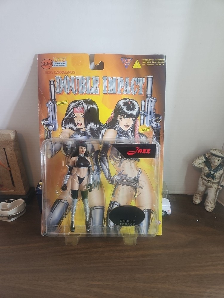 JAZZ Double Impact Action Figure SEALED Skybolt Toys Vintage NEW. (T2)