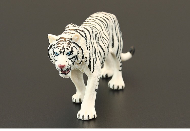 1/6 Simulation White Manchurian Tiger Animal Model For 12″Action Scene 12*5.3cm