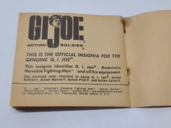 Vintage GI Joe Action Soldier Army Manual Catalog Advertising Fold Out Paper Lot