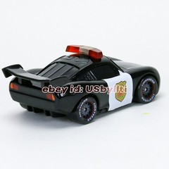 Disney Pixar Cars Sheriff Lightning McQueen Police Diecast 1:55 Metal Car Toy